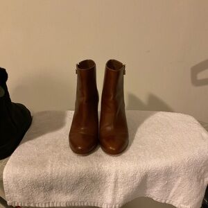 Michael Kors Collection Chestnut Ankle Booties